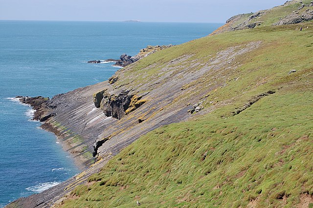 Nordkste von SkomerAn der